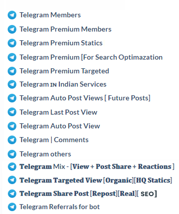 Telegram services